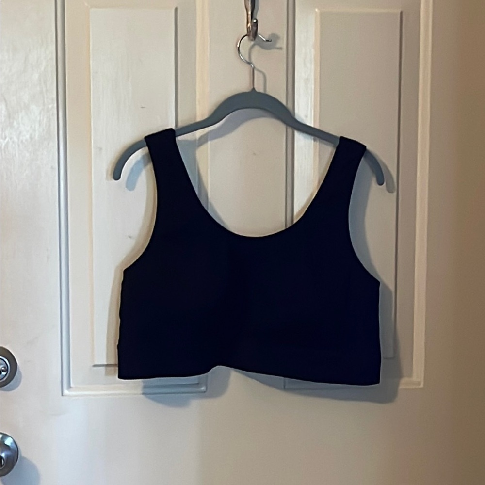 Torrid Black Seamless Ribbed Bralette